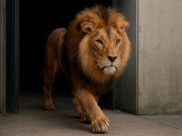 El intrigante escape del león de la IA