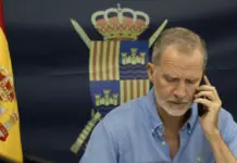 Los Reyes se solidarizan con vecinos desplazados por incendio en Madrid