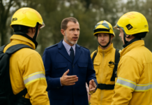 La coordinación ejemplar del Rey en la lucha contra incendios