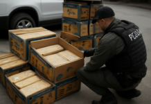 Desmantelan operación de narcotráfico en Ecuador: 597 kilos de cocaína en cajas de fruta