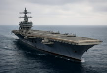 El portaaviones de 13 mil millones que usa tecnología de 1940 en emergencias