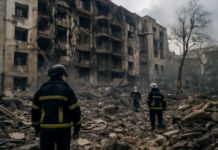 Ataque sin precedentes en Kyiv: 70 misiles y 500 drones dejan decenas de víctimas y atrapados