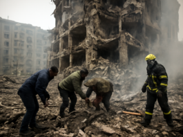 Ataque sin precedentes en Kyiv: 70 misiles y 500 drones dejan decenas de víctimas y atrapados