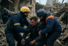 Rescate en Ucrania: atrapados tras ataques rusos (57 caracteres)