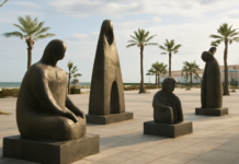 Estepona sorprende con cinco nuevas esculturas de Santiago de Santiago