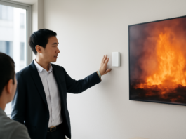 «Empresa japonesa en Madrid crea tecnología invisible contra incendios»