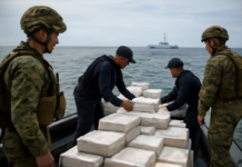 Operativo marítimo en Chiapas: decomisan 1.200 kg de cocaína
