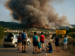 Incendio en Soneja: Medio millar de desalojados en Castellón