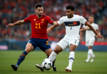 Vibrantes Octavos Mundial Fútbol 2026: España vs Portugal y más (55 caracteres)