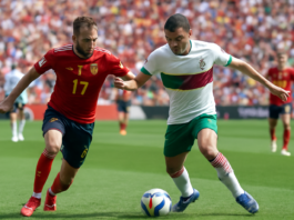Vibrantes Octavos Mundial Fútbol 2026: España vs Portugal y más (55 caracteres)