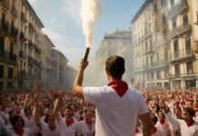 Descubre las impactantes imágenes del Chupinazo de San Fermín 2026