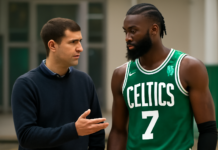 ¡Brad Stevens sorprende! Celtics planean canjear a Jaylen Brown para lograr roster equilibrado
