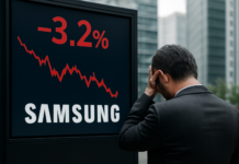 Dudas sobre la tecnología: caen bolsas en Asia tras resultados de Samsung