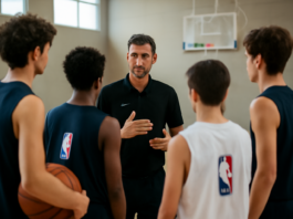 Entrenador NBA forma a jóvenes en la NBA Basketball School de La Nucía