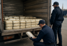 Descubren 113 kg de cocaína en un camión en Nápoles