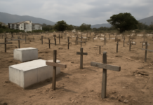 El sorprendente cementerio improvisado de Venezuela tras los terremotos