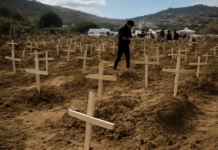 El sorprendente cementerio improvisado de Venezuela tras los terremotos