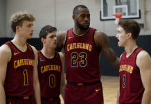 Los futuros líderes de los Cavaliers junto a LeBron James