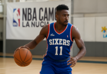 «Bryan Gates de los Sixers en campus NBA de La Nucía»