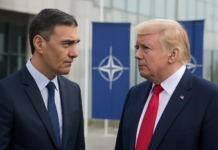Sánchez se encuentra con Trump en la OTAN: la extraña normalidad