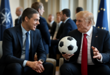 Sánchez ignora los ataques de Trump y conversa sobre fútbol en la cumbre de la OTAN