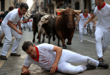Última hora: Heridos y ganadería en el encierro de San Fermín en Pamplona