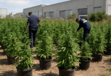 Descubren gran plantación de marihuana en un polígono de Barcelona
