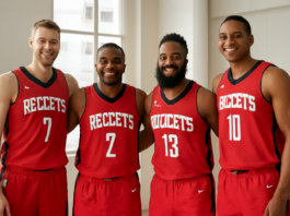 Los Rockets celebran sus nuevos fichajes
