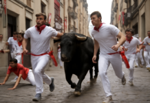 Impactantes imágenes del sexto encierro de San Fermín 2026: ¡Atrévete a verlas!