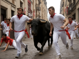 Impactantes imágenes del sexto encierro de San Fermín 2026: ¡Atrévete a verlas!