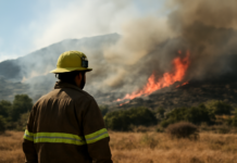 Incendio en Los Gallardos: esperanza con buenas condiciones meteorológicas