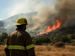 Incendio en Los Gallardos: esperanza con buenas condiciones meteorológicas
