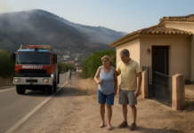 «El incendio de Los Gallardos ya controlado: 1.000 evacuados podrán volver a casa»