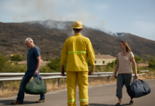 «El incendio de Los Gallardos ya controlado: 1.000 evacuados podrán volver a casa»