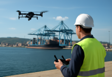 Guía para el uso de drones en los puertos españoles: todo lo que necesitas saber