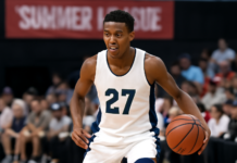 «¿Último partido de Dybantsa en la Summer League con 23 puntos?»