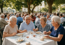 Gran Cena de Mayores para cerrar las Fiestas del Carmen en Torreguadiaro