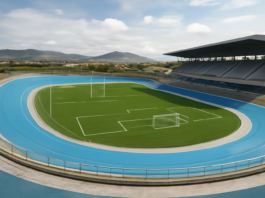 Descubre el innovador velódromo de Estepona: ¡con campo de fútbol y rugby!