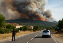 Incendio forestal en Lozoyuela: poblaciones confinadas y desalojos en Madrid