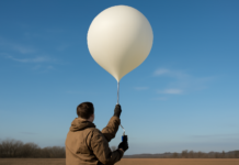 Ucrania desafía a Rusia con globos en la estratosfera