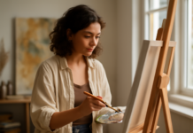 La artista granadina: su vena creativa vuelve a brillar