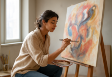 La artista granadina: su vena creativa vuelve a brillar