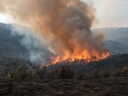 El incendio en las Cinco Villas: más de 15.000 hectáreas devastadas