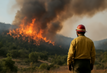 «Últimas noticias incendios forestales: SIERRA NORTE DE GUADALAJARA arde sin control»