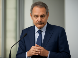 Zapatero habla sobre la amnistía y sus joyas sin decir una palabra
