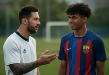 Leo Messi elogia a Lamine Yamal, la joven promesa del fútbol