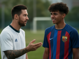 Leo Messi elogia a Lamine Yamal, la joven promesa del fútbol