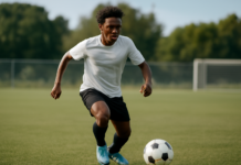 Bronny James sorprende con talento en el fútbol
