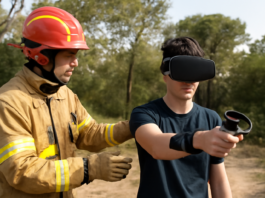La FP y los Bomberos se unen para combatir incendios: ¡entrenamiento con videojuegos y sensores en Collserola!