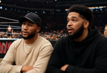 Jalen Brunson y Karl-Anthony Towns sorprenden en evento de la WWE en el Madison Square Garden